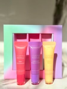 laneige lip glowy balm trio pack of 3 set