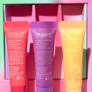 laneige lip glowy balm trio pack of 3 set